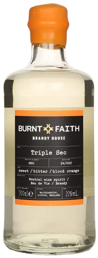 Burnt Faith Triple Sec Brandy 70cl