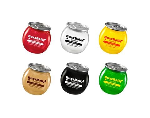 BuzzBallz Cocktails Assorted Pack 6x200ml