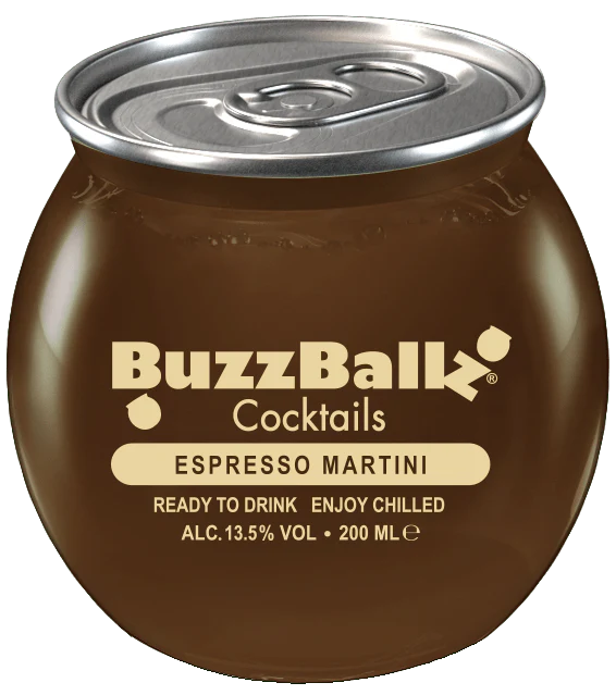 BuzzBallz Espresso Martini Cocktail 3x200ml