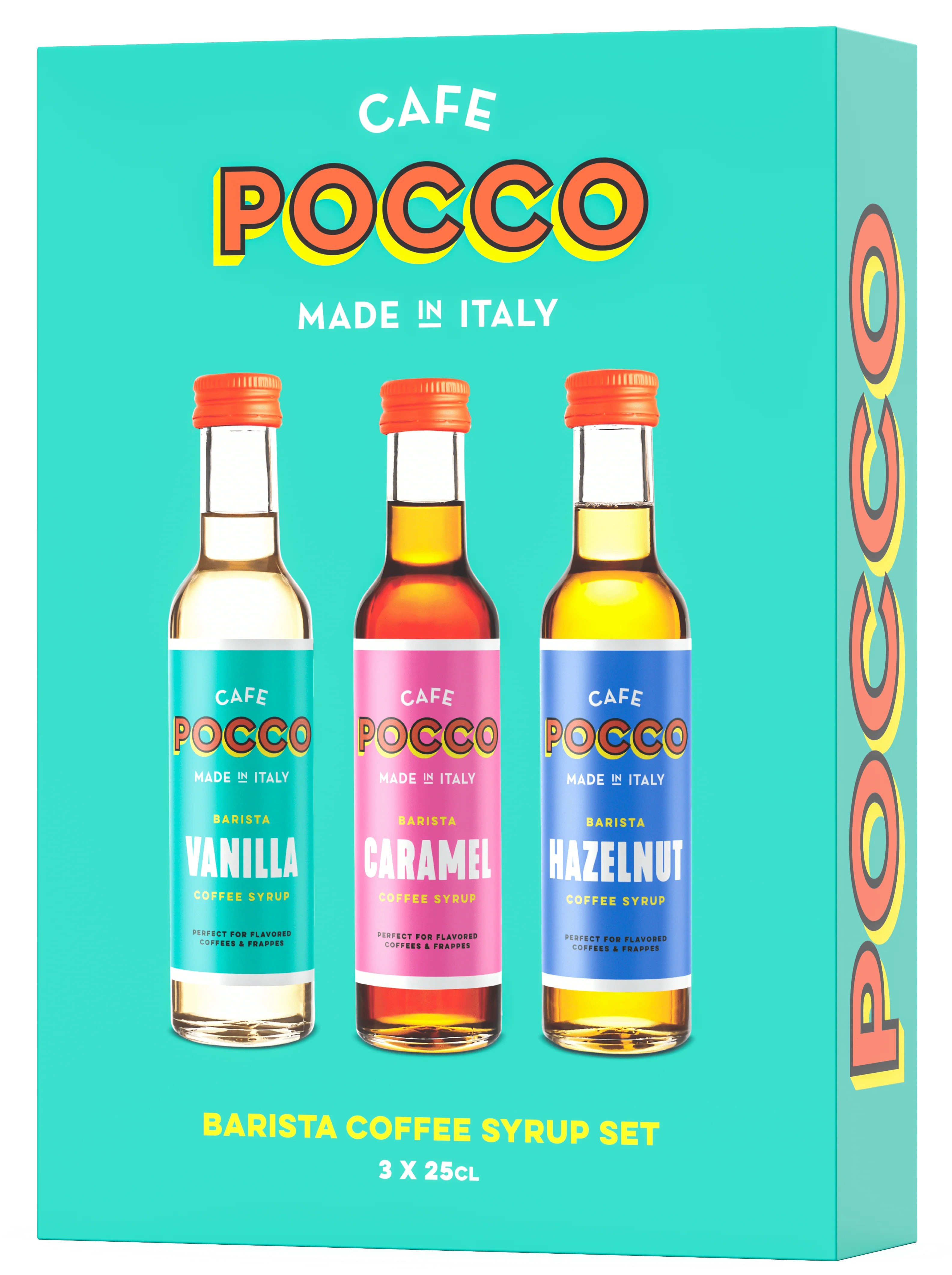 Cafe Pocco Barista Set 3x25cl