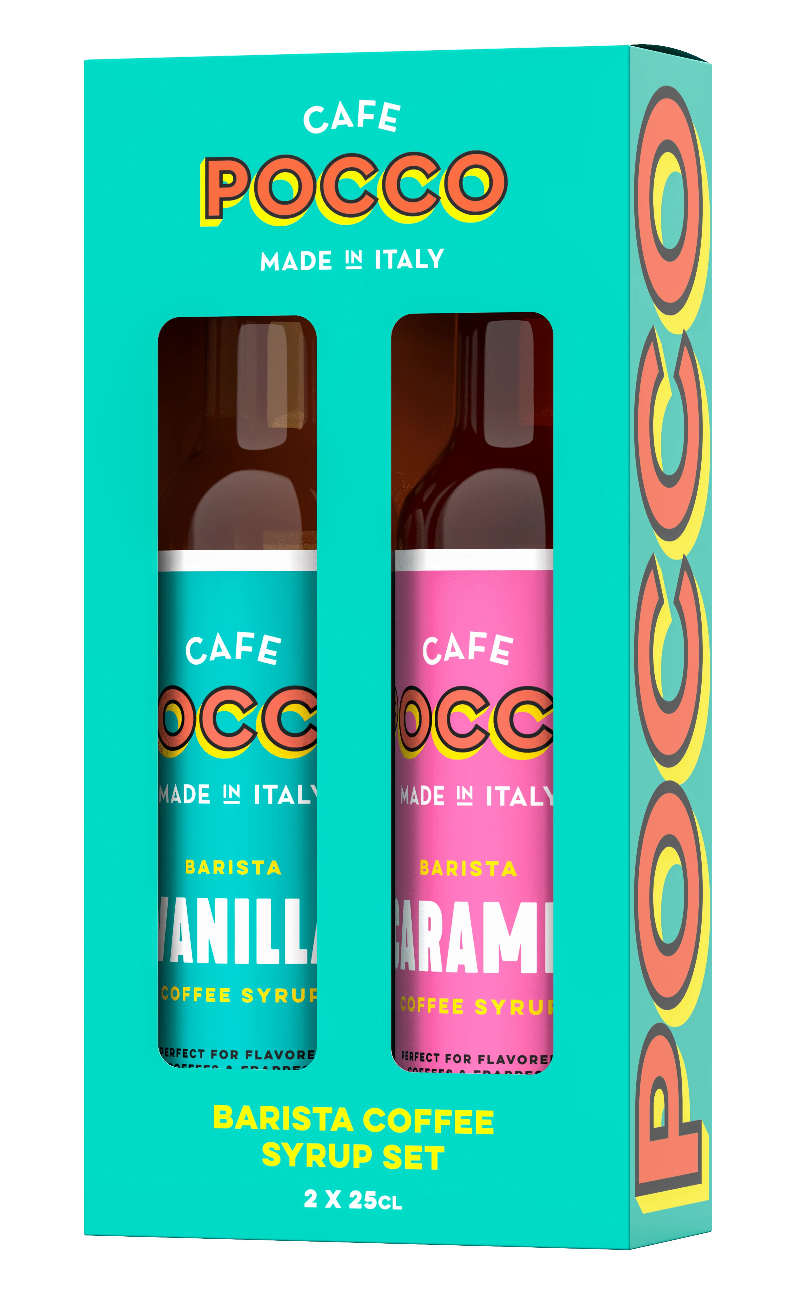 Cafe Pocco Barista Syrup Set 2x25cl