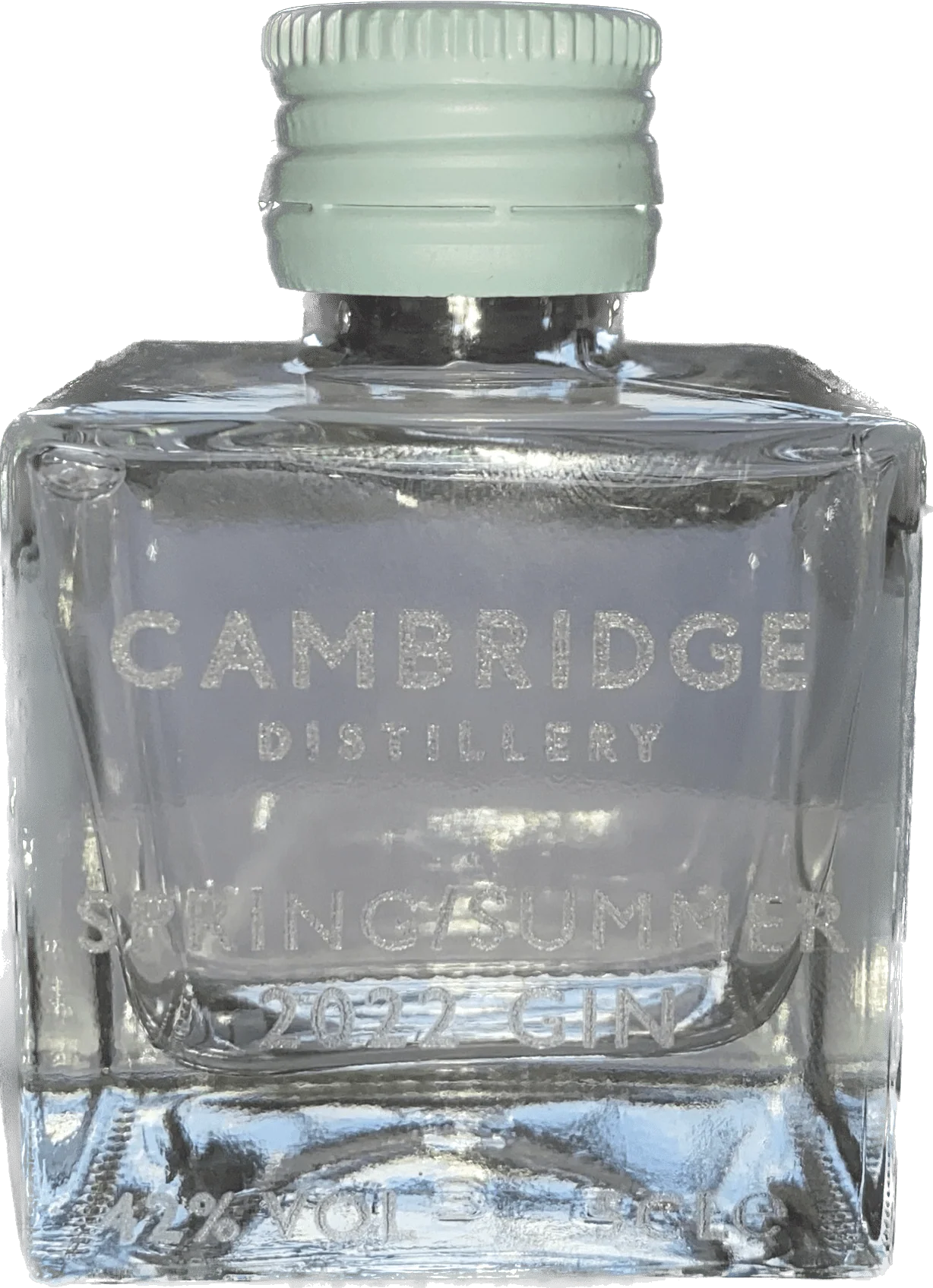Cambridge Distillery Spring/ Summer 2022 Limited Vintage Gin Miniature 5cl