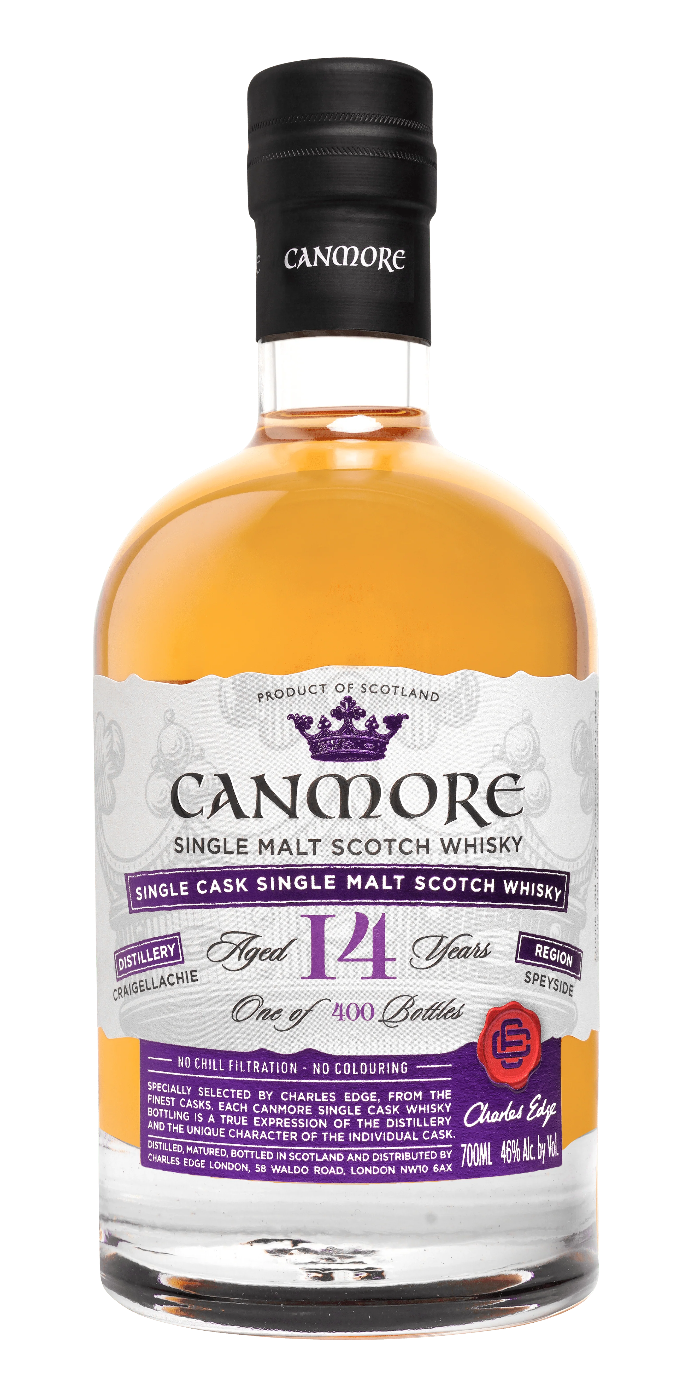 Canmore Craigellachie 14 Year Old Single Malt 70cl - Image 2