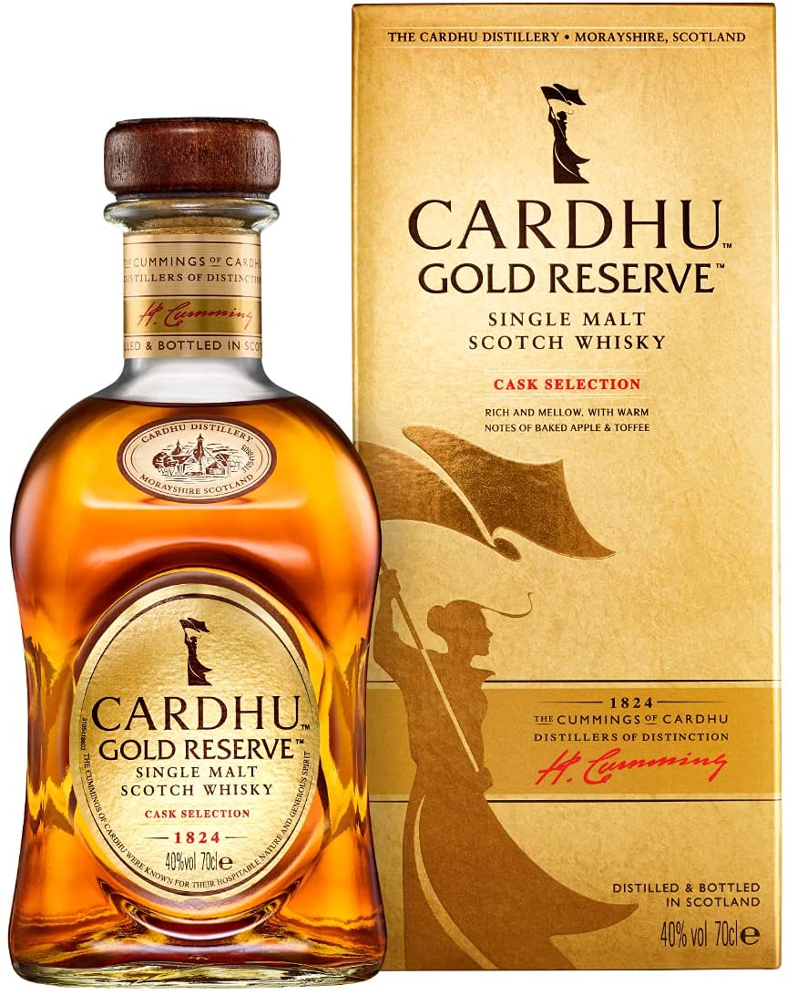 Cardhu Gold Reserve Single Malt Scotch Whisky 70cl