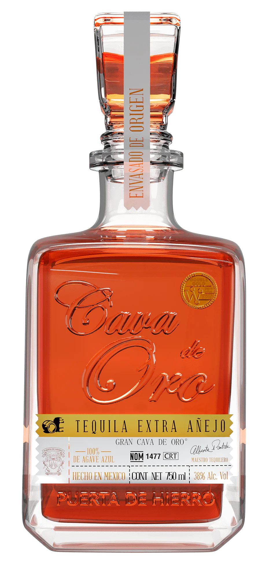 Cava De Oro Tequila Extra AƱejo 70cl