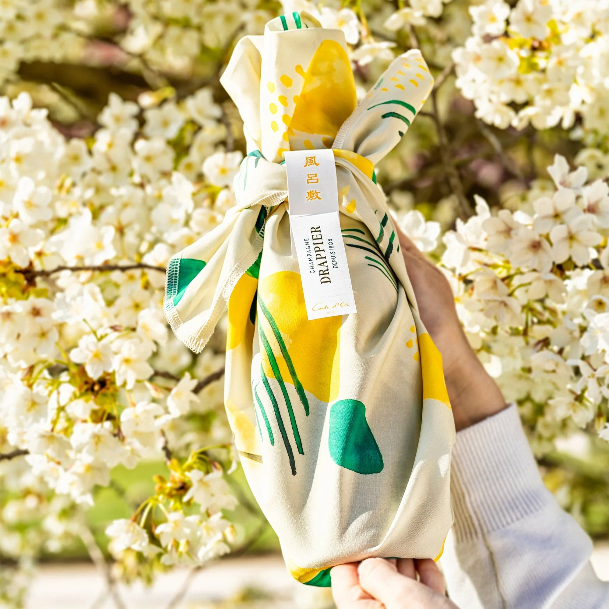 Drappier Carte d'Or NV Brut Furoshiki Limited Edition Champagne 75cl - Image 2