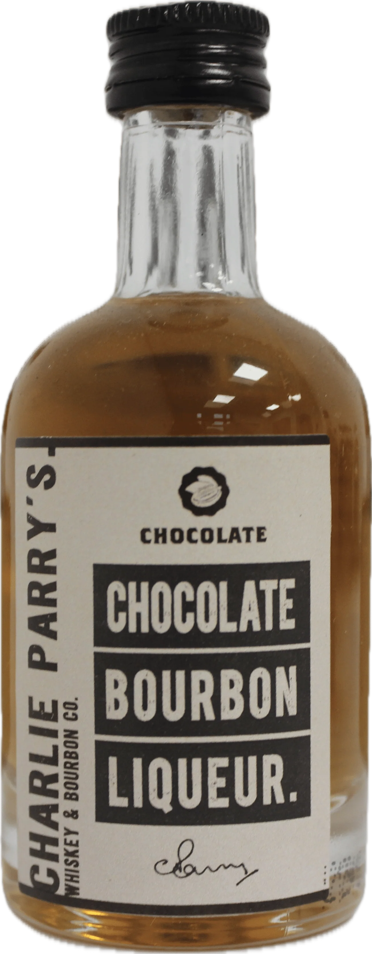 Charlie Parry's Chocolate Bourbon Liqueur Miniature 5cl