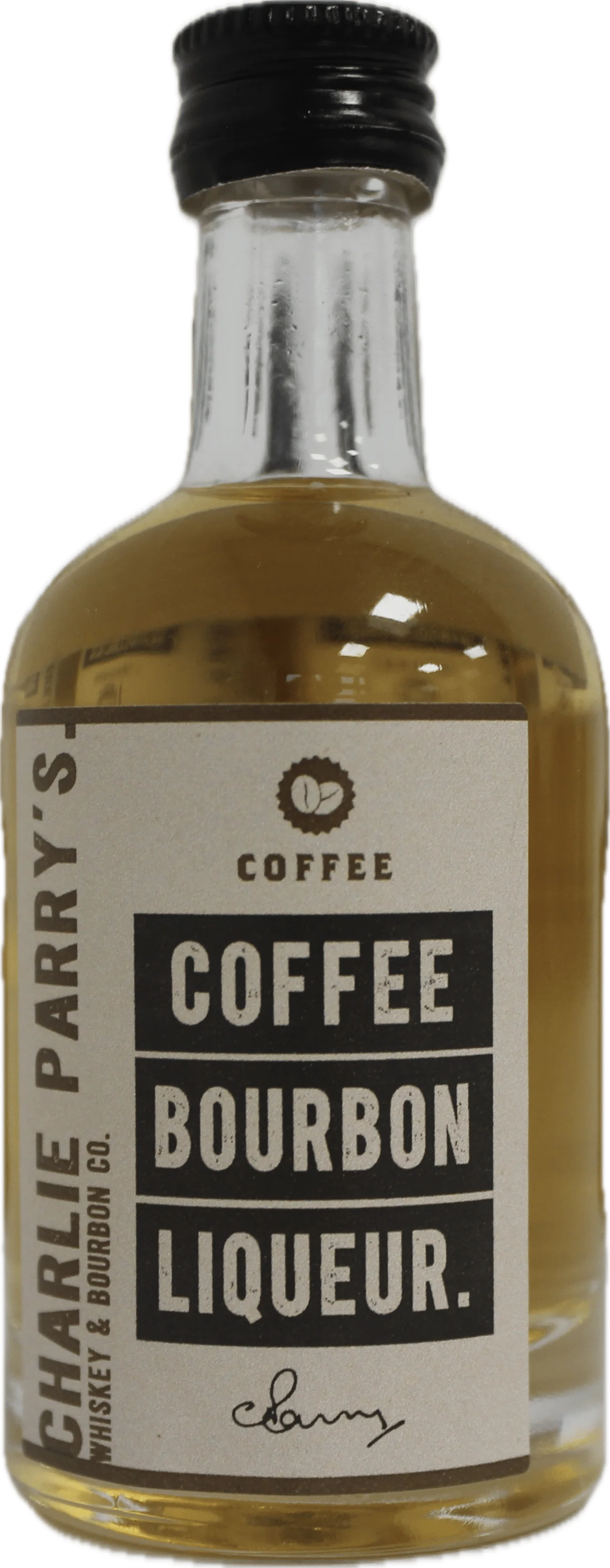 Charlie Parry's Coffee Bourbon Liqueur Miniature 5cl