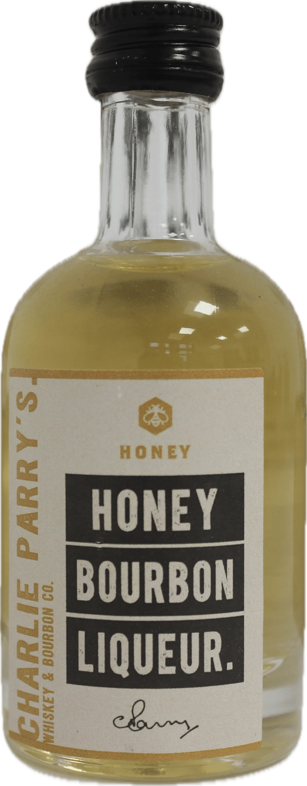 Charlie Parry's Honey Bourbon Liqueur Miniature 5cl