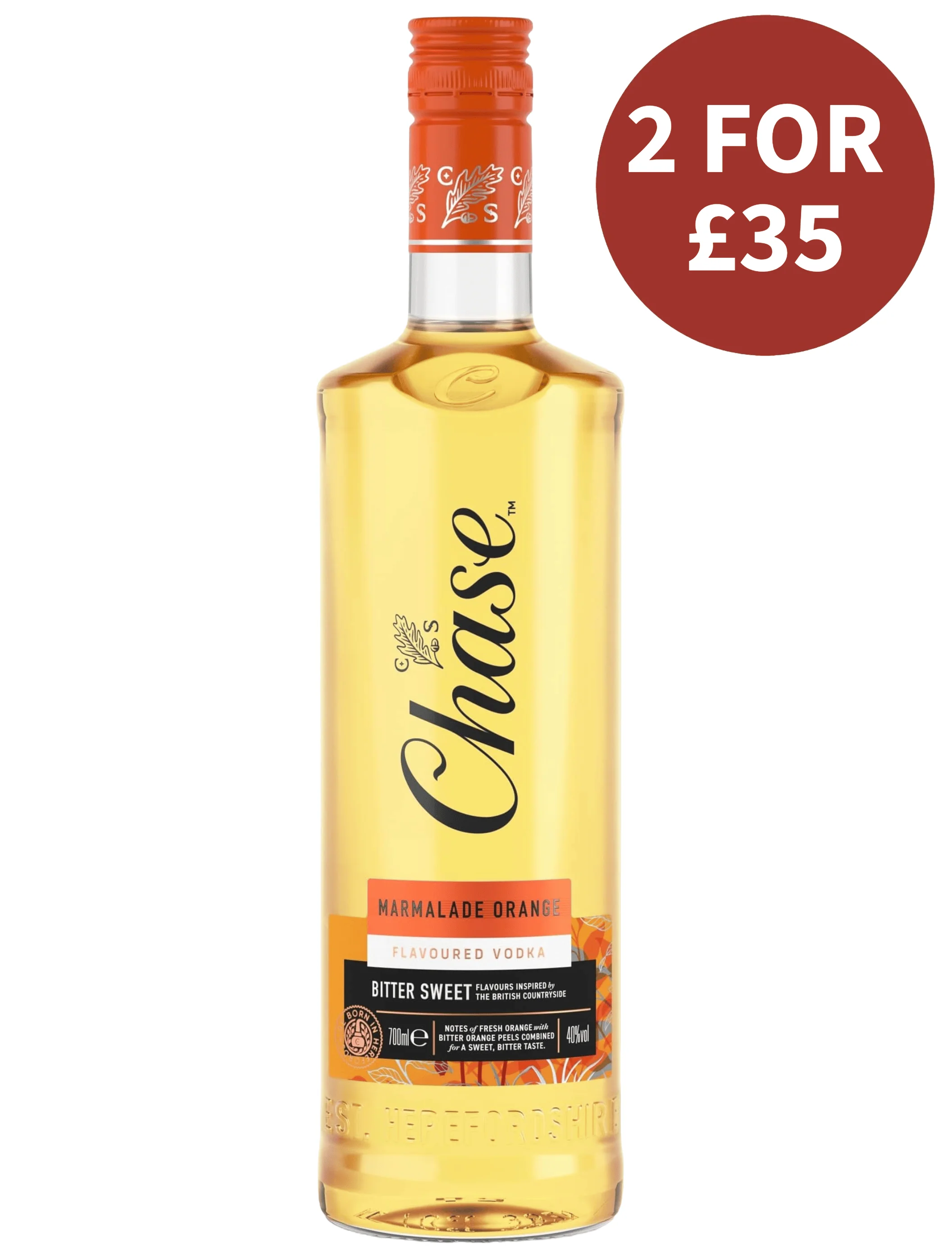 Chase Marmalade Vodka 70cl