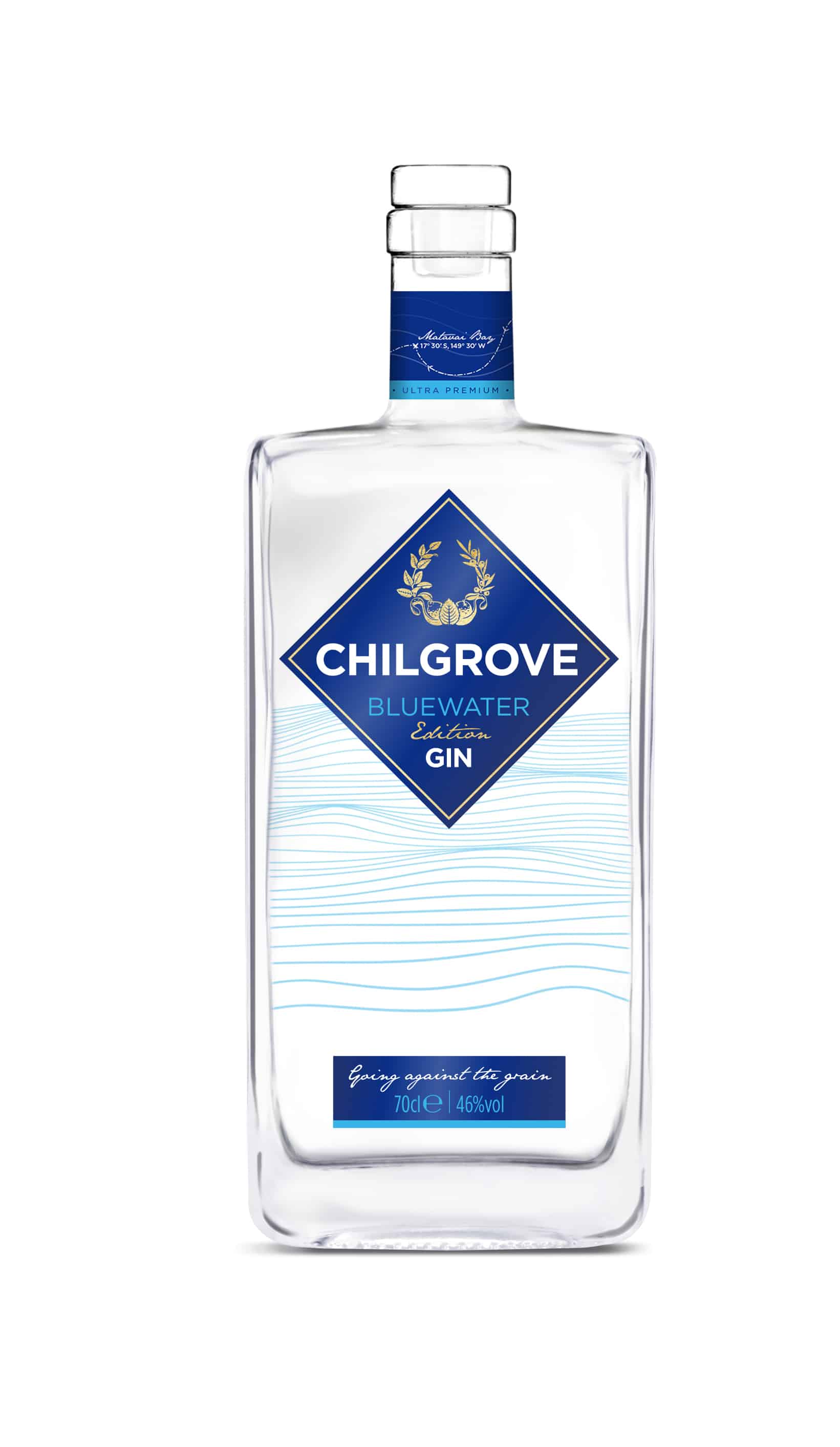 Chilgrove Bluewater Edition Gin 70cl