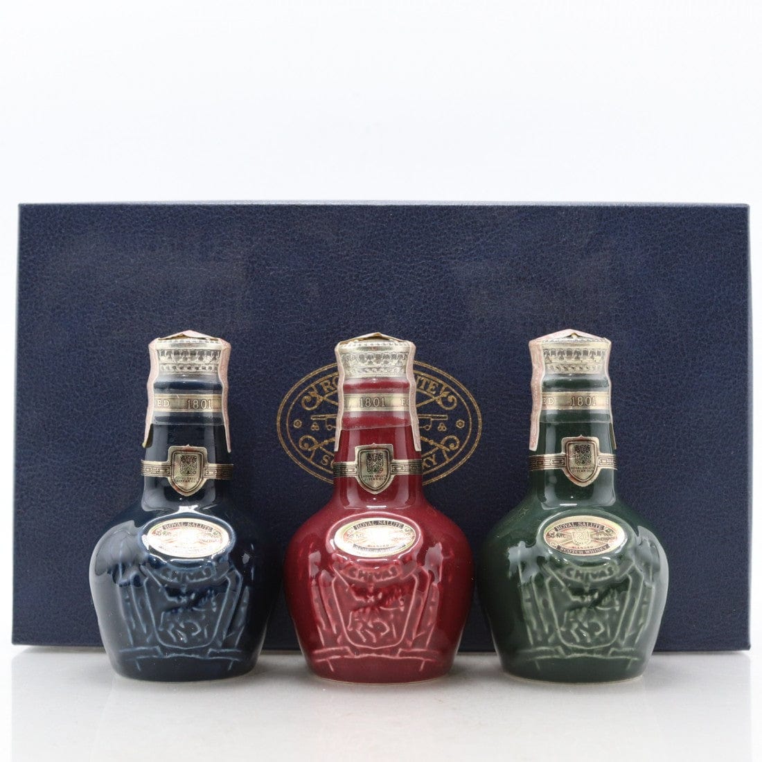 Chivas Royal Salute 21 Year Old Flagon Miniature Set 3x5cl
