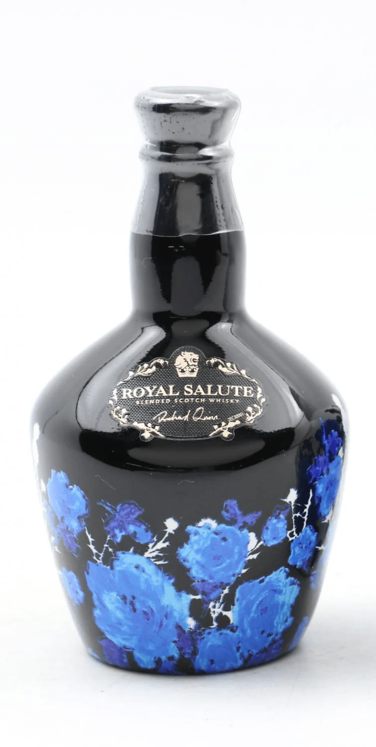 Chivas Royal Salute Richard Quinn Black Flagon Miniature 5cl