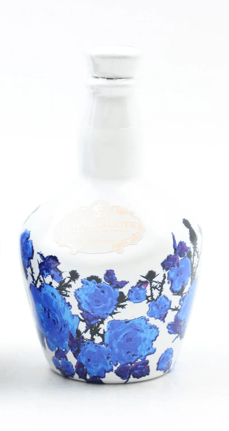 Chivas Royal Salute Richard Quinn White Flagon Miniature 5cl