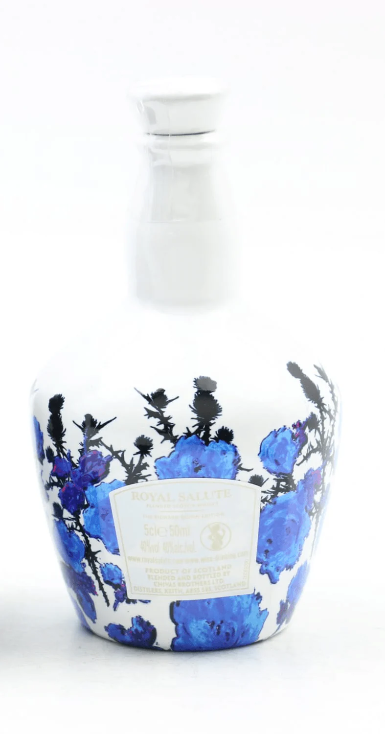 Chivas Royal Salute Richard Quinn White Flagon Miniature 5cl - Image 2