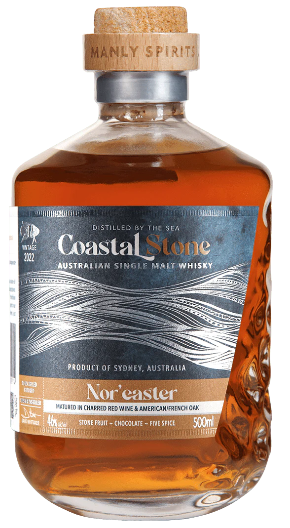 Coastal Stone Nor’easter Single Malt Whisky 50cl