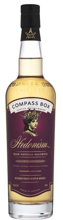 Compass Box Hedonism Blended Grain Scotch Whisky 70cl