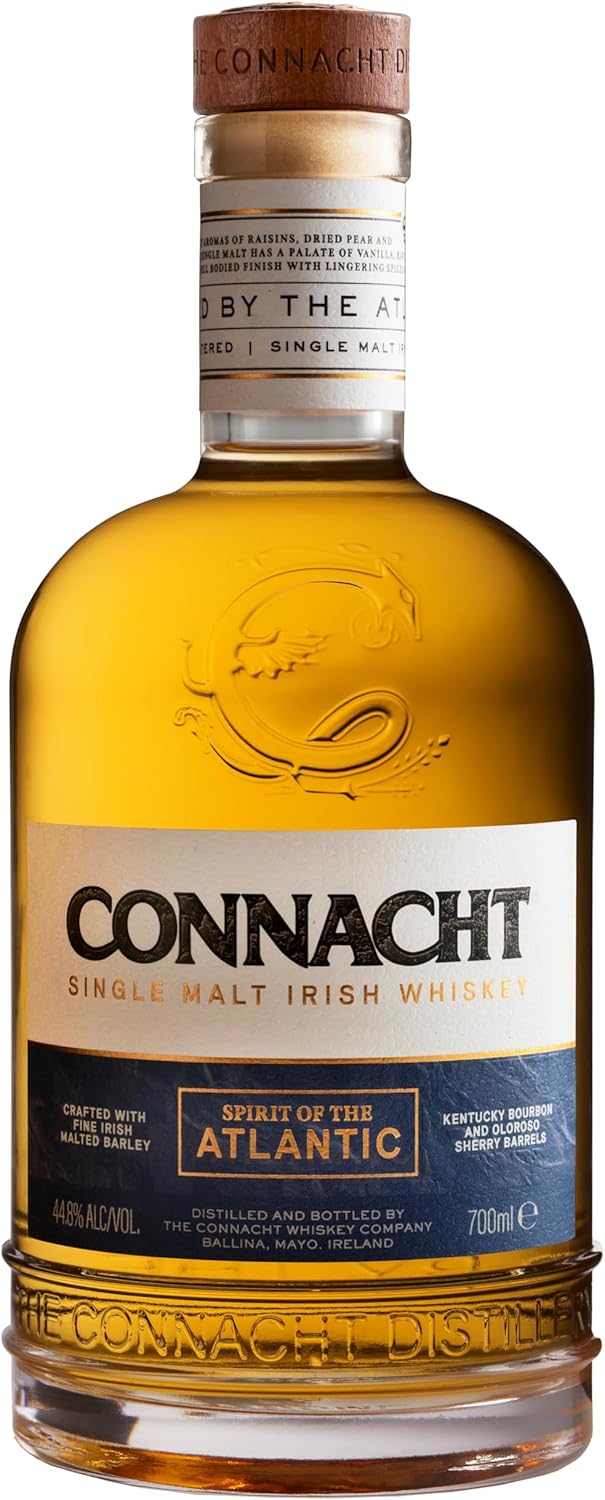 Connacht Spirit of the Atlantic 5 Year Old Sherry Cask Finish Single Malt Irish Whiskey 70cl