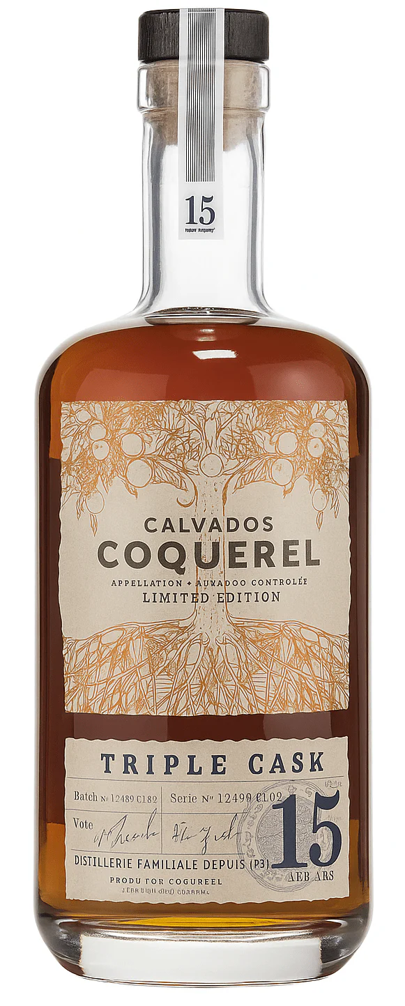 Coquerel Triple Cask 15 Year Old Calvados 70cl