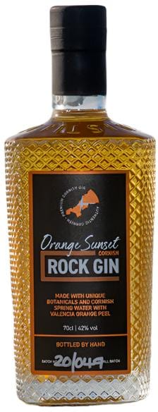 Cornish Rock Orange Sunset Gin 70cl