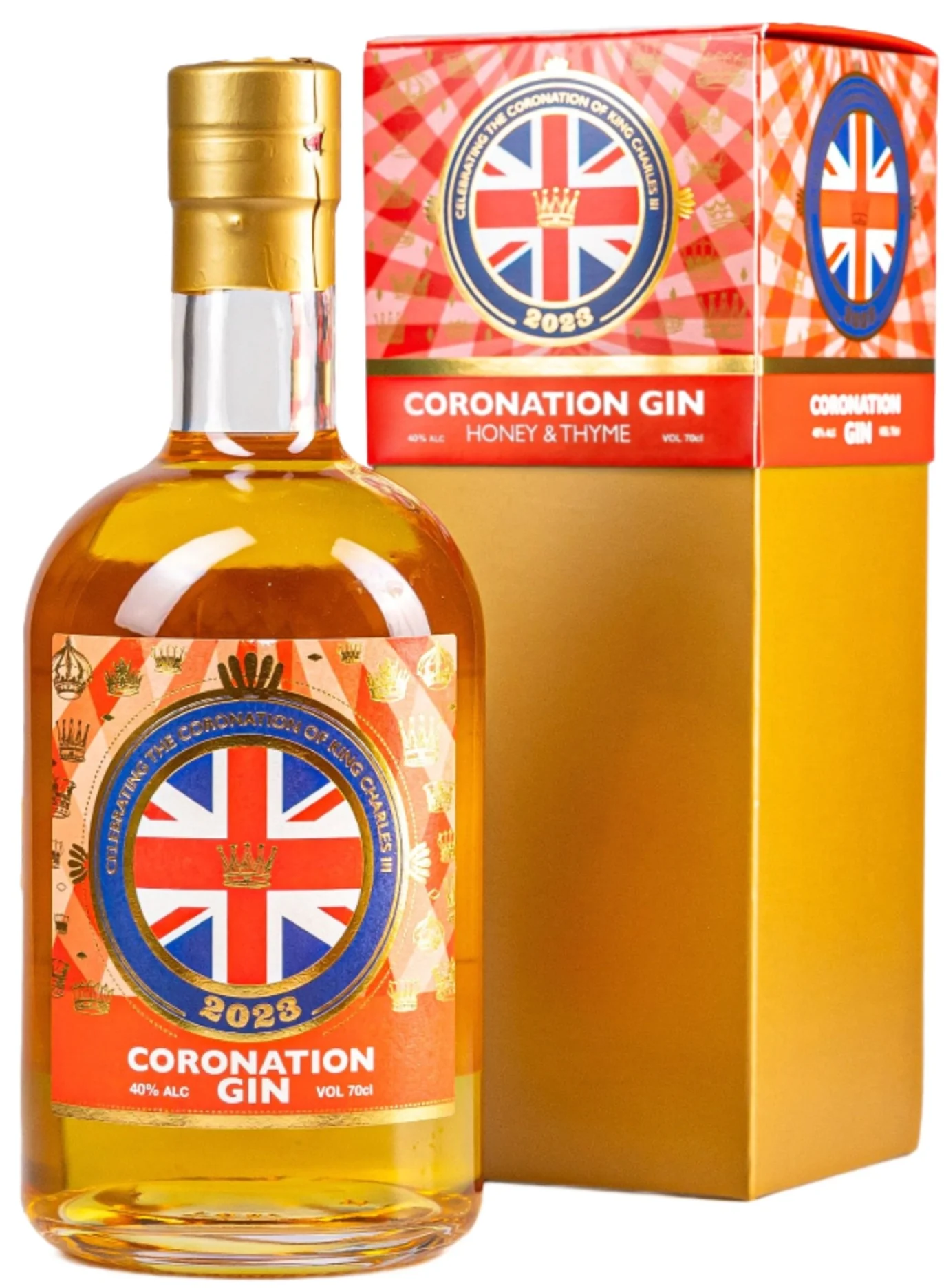 Coronation Honey & Thyme Gin 70cl