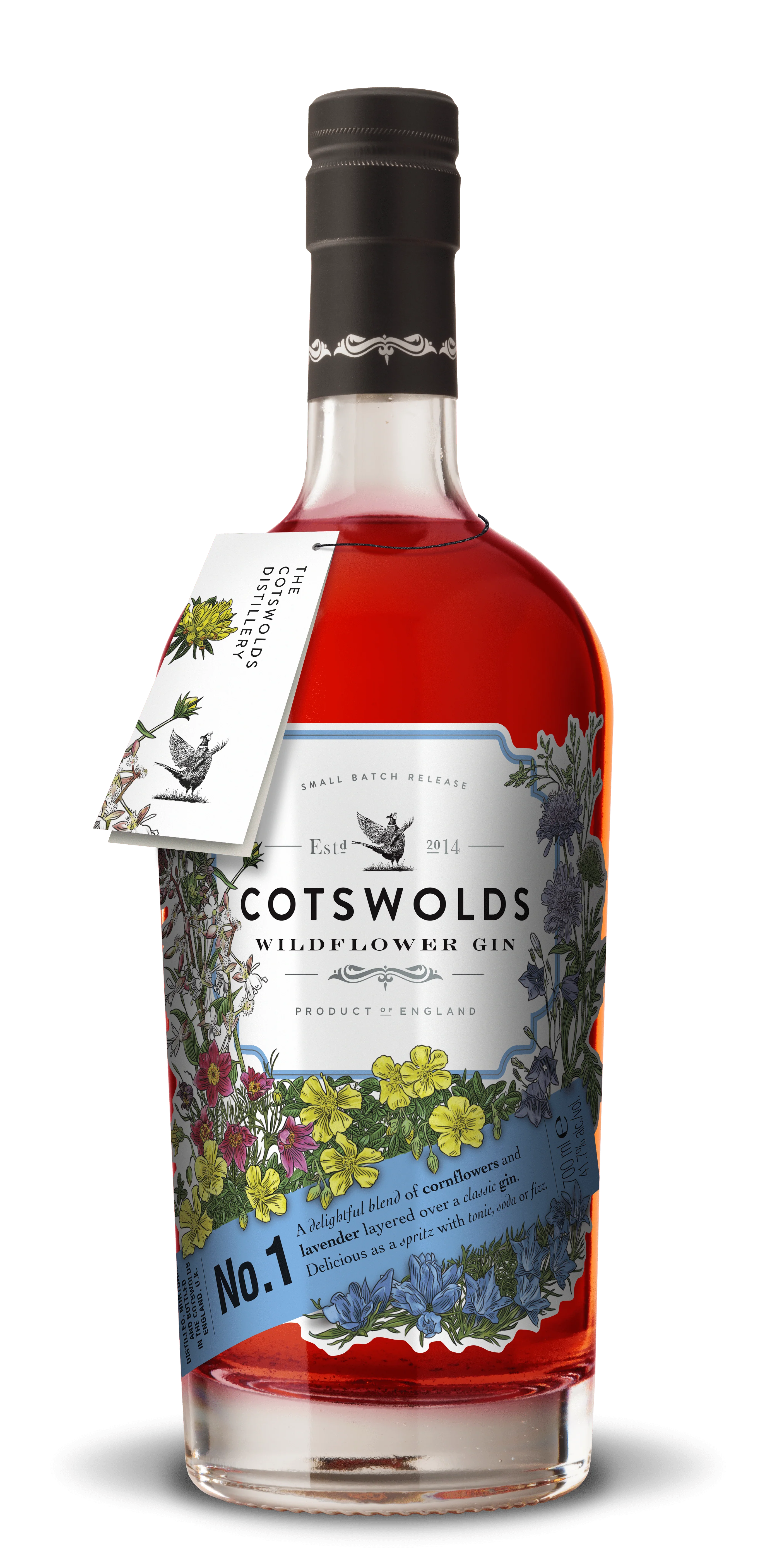 Cotswolds No. 1 Wildflower Gin 70cl