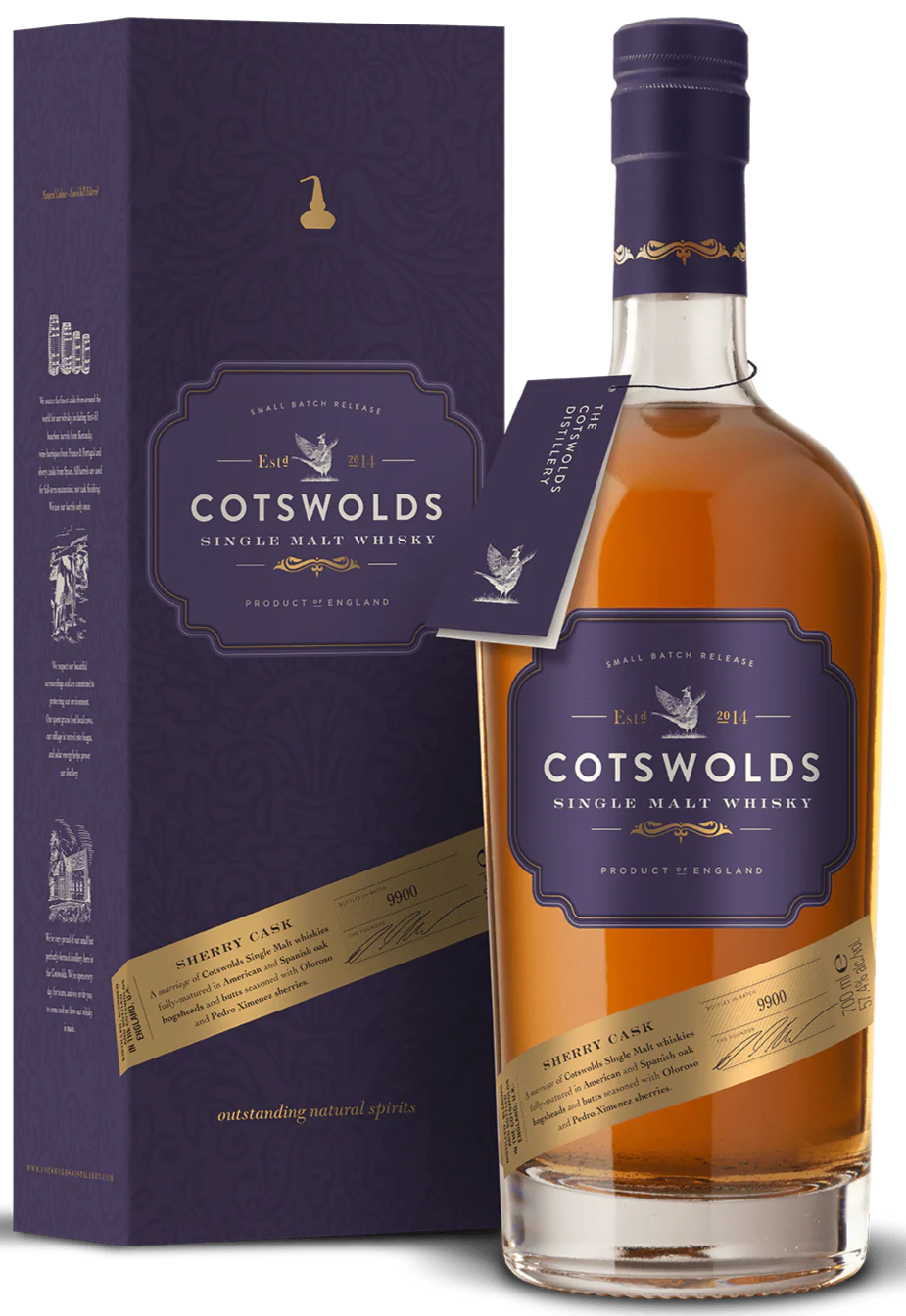 Cotswolds Sherry Cask Single Malt Whisky 70cl