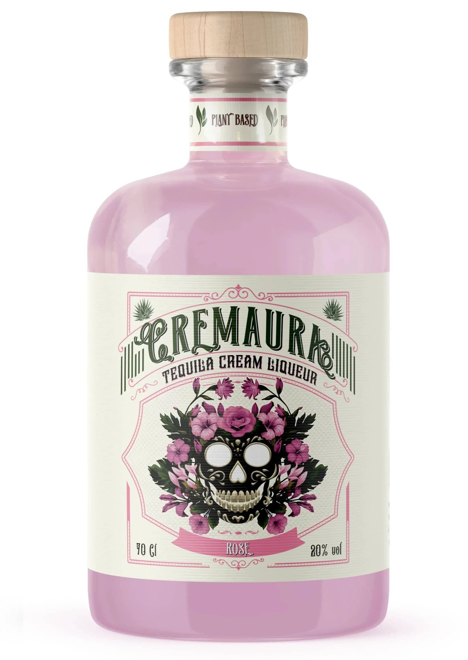 Cremaura Rose Cream Tequila Liqueur 70cl