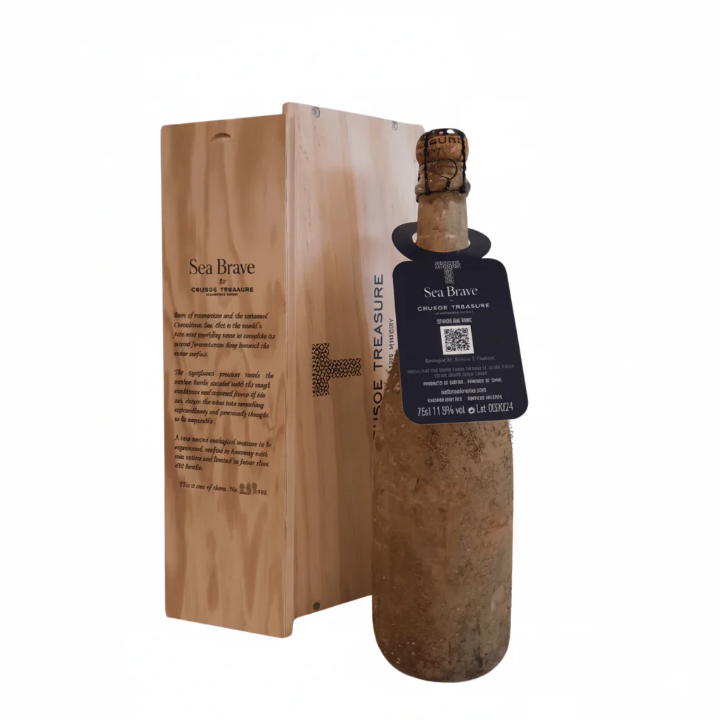 Crusoe Treasure Sea Brave Sparkling Wine 75cl
