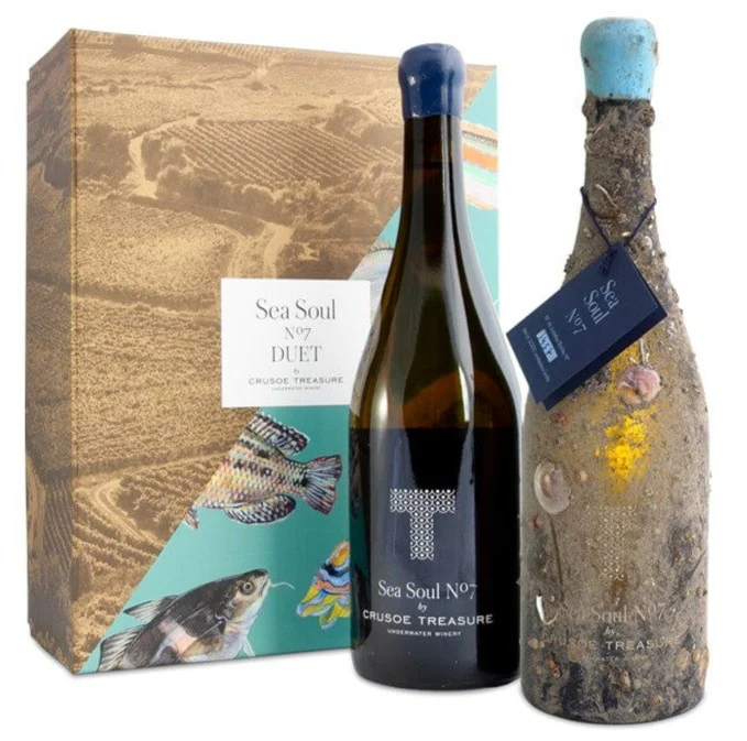 Crusoe Treasure Sea Soul No.7 Duet White Wine 2x75cl