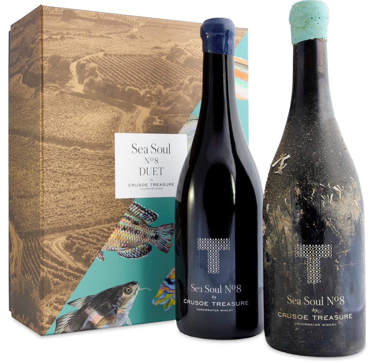Crusoe Treasure Sea Soul No.8 Duet Red Wine 2x75cl - Image 2