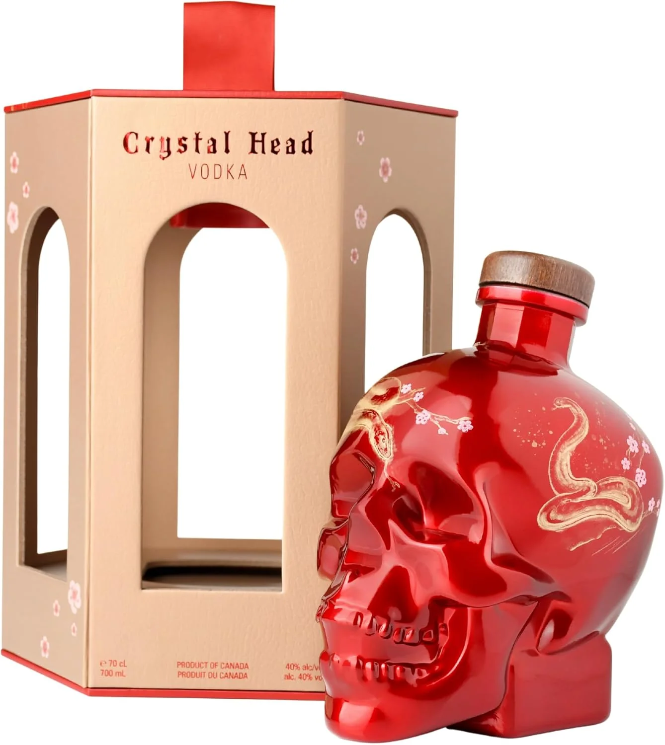 Crystal Head Lunar Year Of The Snake 2025 Limited Edition Vodka 70cl