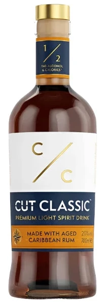 Cut Classic Made With Aged Caribbean Rum Light Spirit 70cl