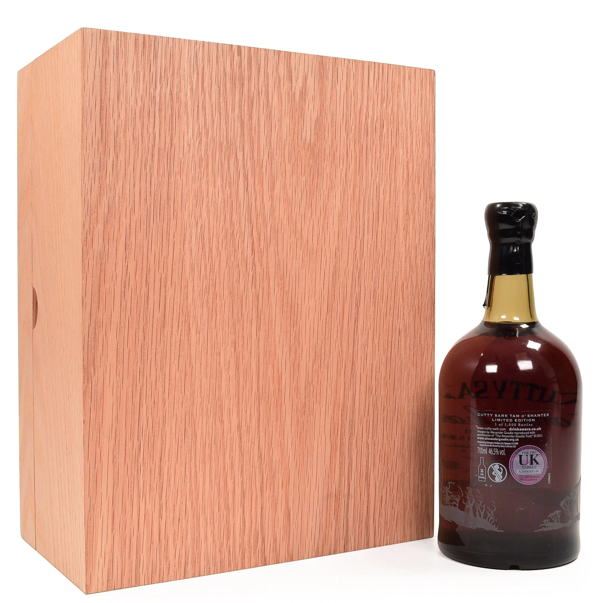 Cutty Sark Tam O'Shanter 25 Year Old Limited Edition Blended Scotch Whisky 70cl - Image 3