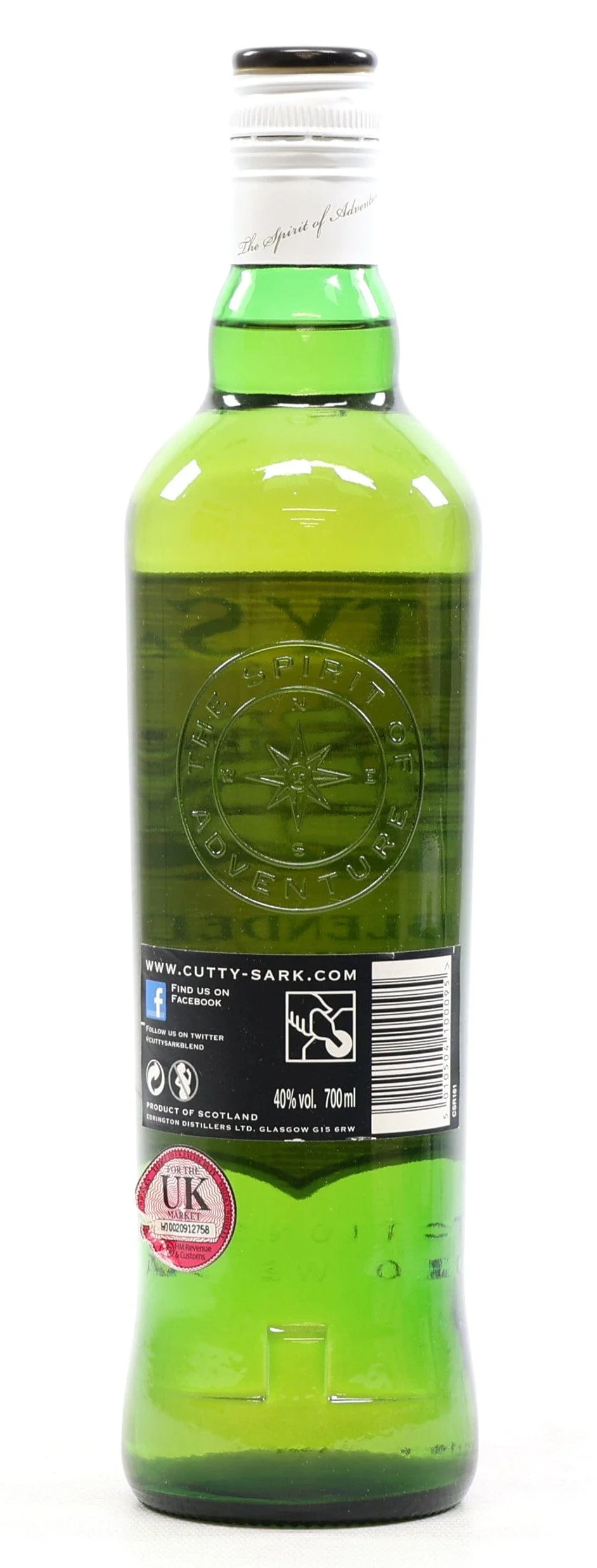 Cutty Sark Blended Scotch Whisky 70cl - Image 2