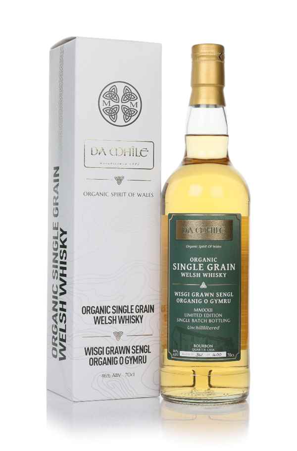 Dà Mhìle Single Grain Welsh Whisky 70cl