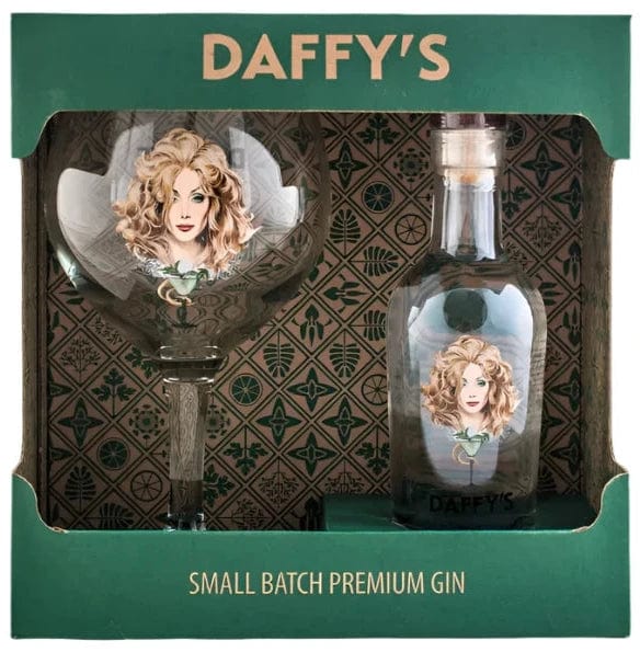 Daffy's Premium Gin & Glass Gift Set 20cl