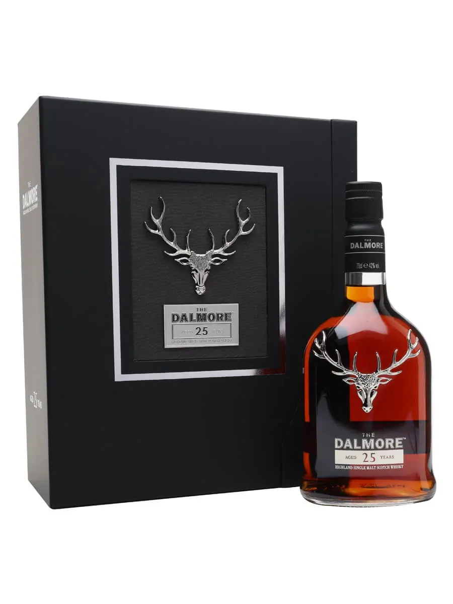 Dalmore 25 Year Old Single Malt Scotch Whisky 70cl