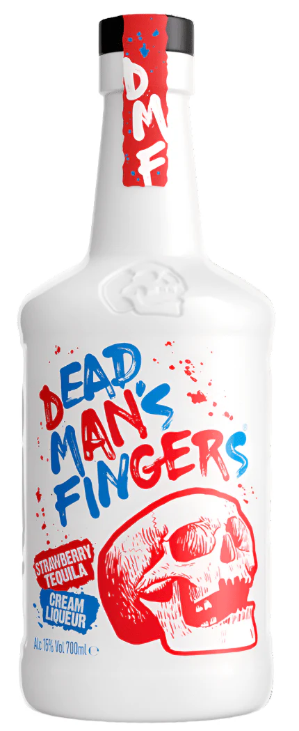 Dead Man's Fingers Strawberry Cream Tequila 50cl