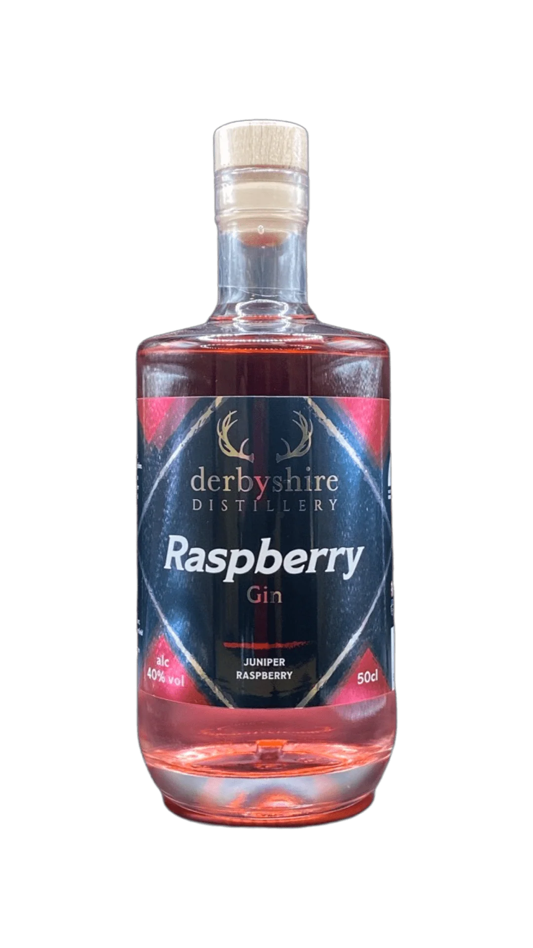 Derbyshire Distillery Raspberry Gin 50cl