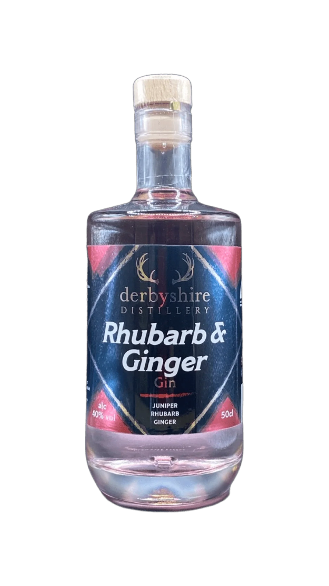 Derbyshire Distillery Rhubarb & Ginger Gin 50cl