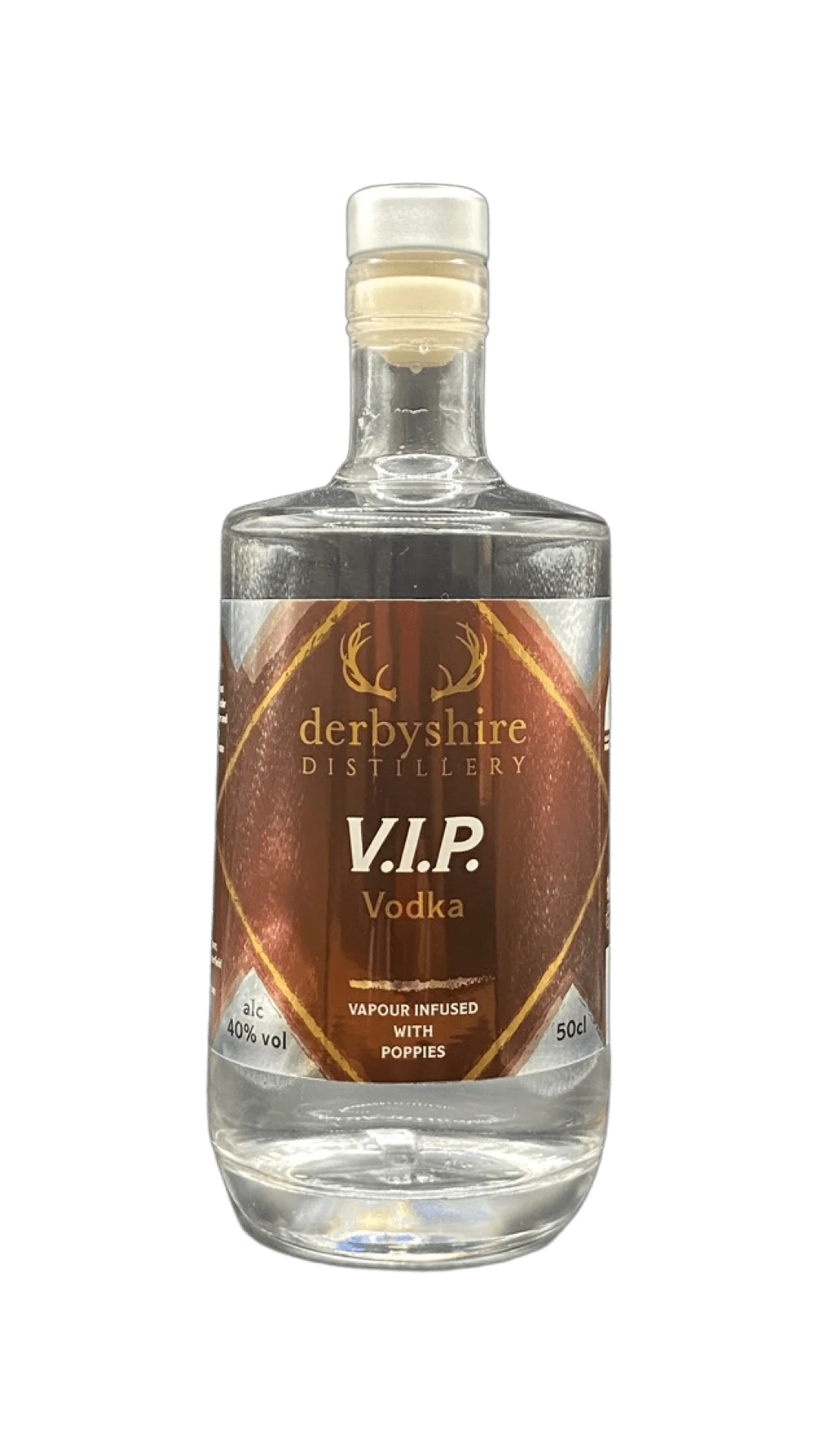 Derbyshire Distillery VIP Poppy Infused Vodka 50cl