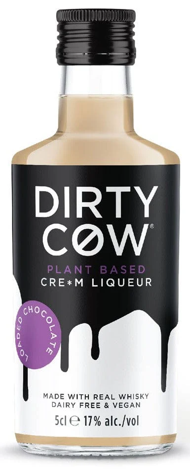Dirty Cow Plant Based Loaded Chocolate Cre*m Liqueur Miniature 5cl