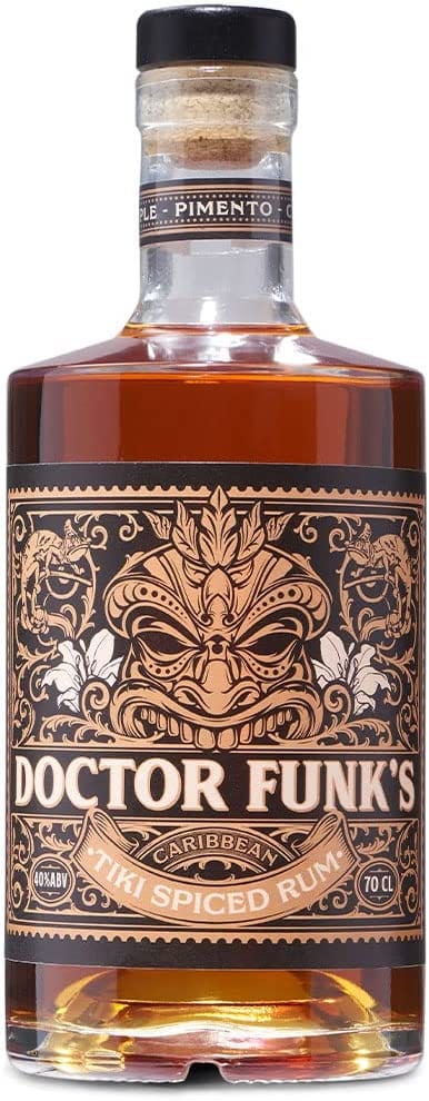 Doctor Funk's Caribbean Tiki Spiced Rum 70cl