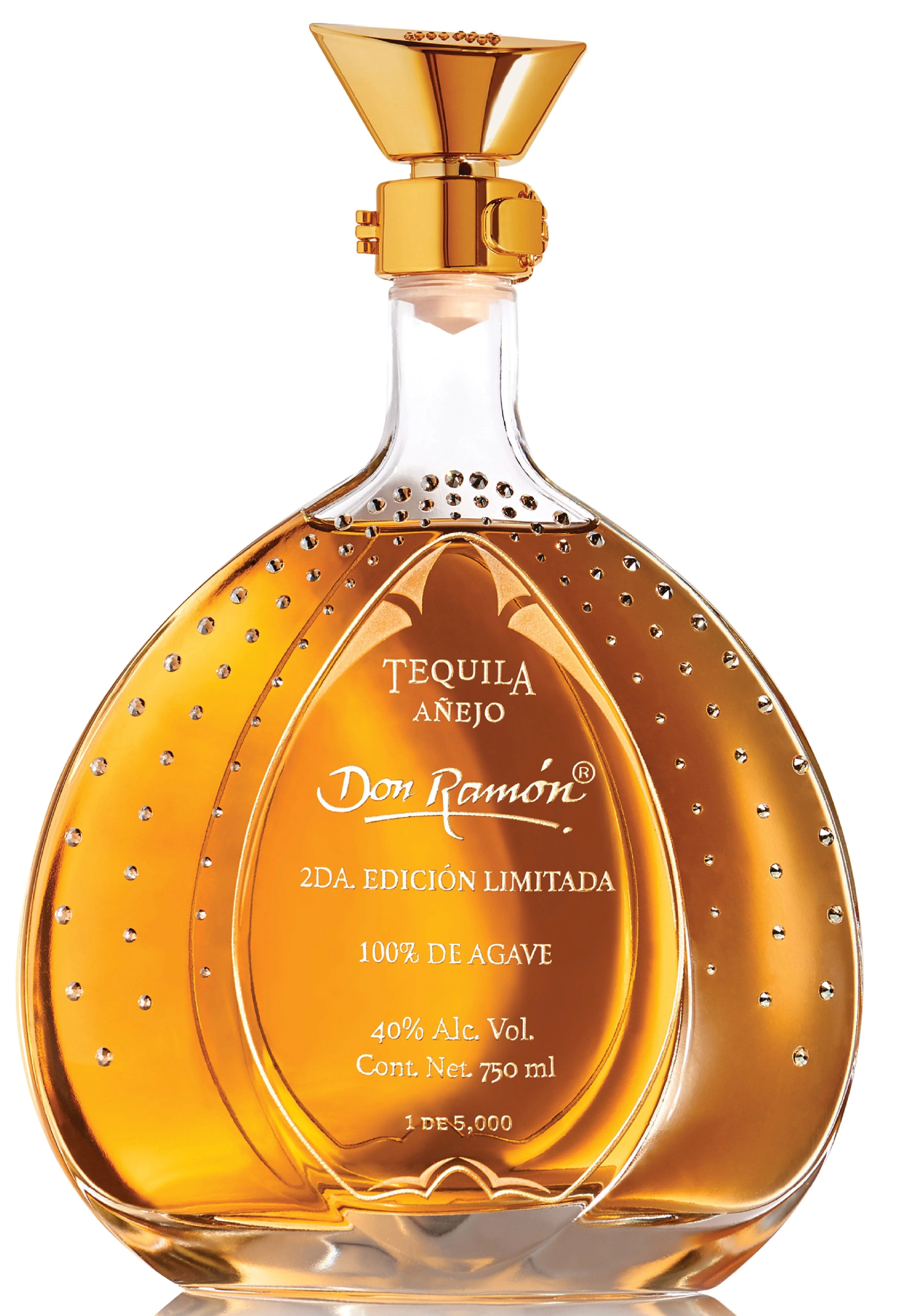 Don Ramón Limited Edition Swarovski Anejo Tequila Gift Box 75cl - Image 2