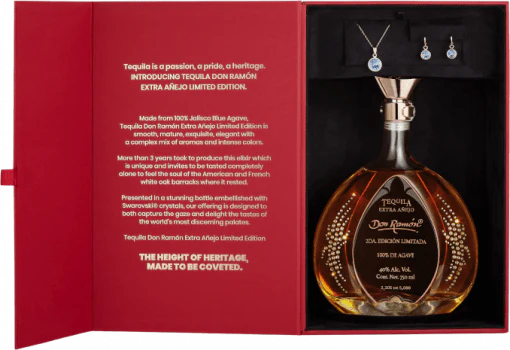Don Ramón Limited Edition Swarovski Extra Anejo Tequila Gift Box 75cl