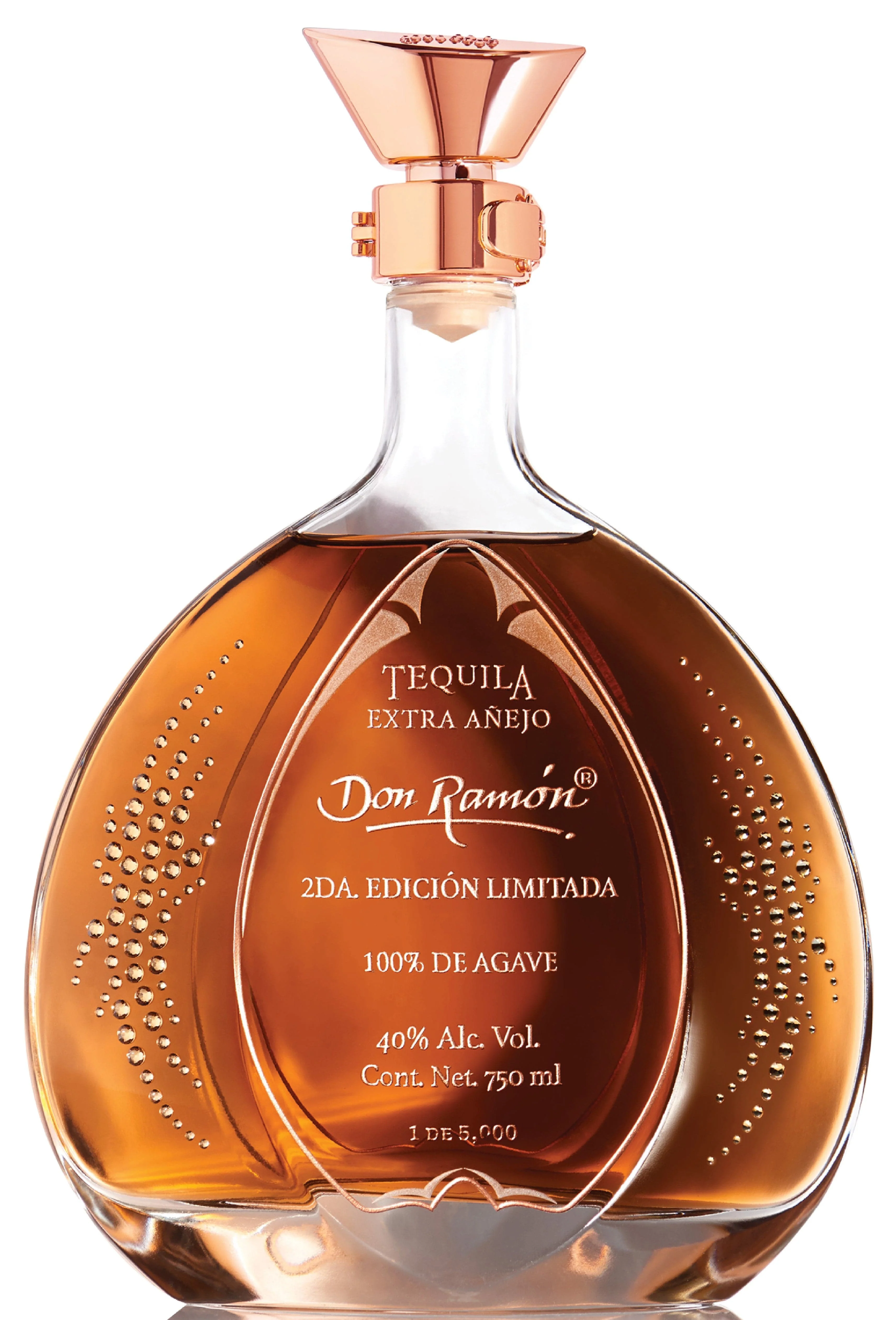Don Ramón Limited Edition Swarovski Extra Anejo Tequila Gift Box 75cl - Image 2