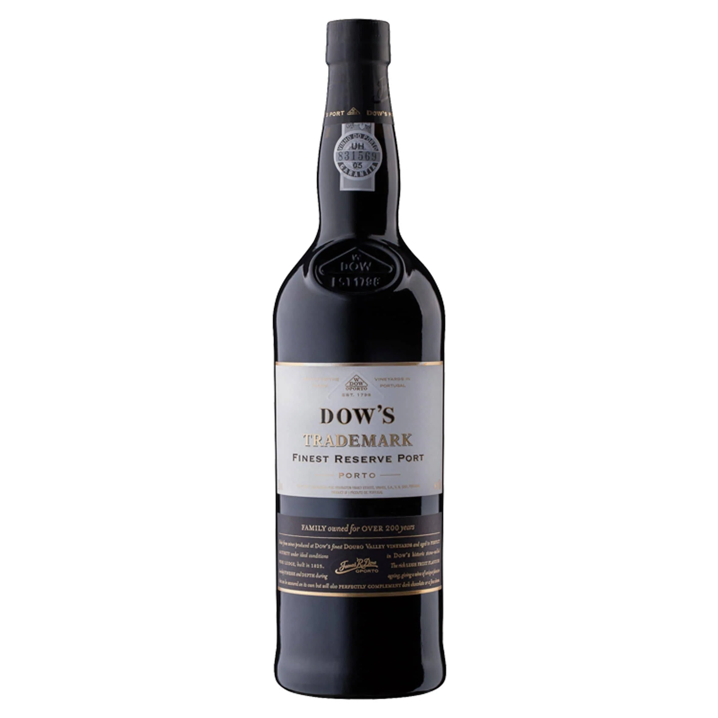 Dow's Trademark Finest Reserve Port 75cl