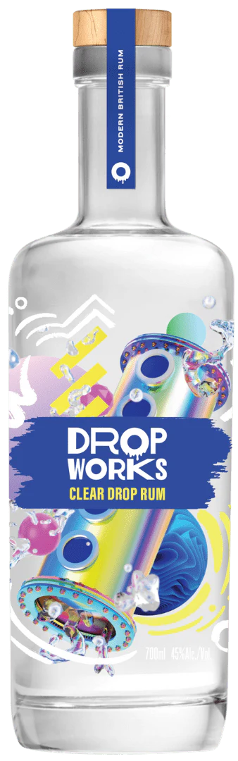 Drop Works Clear Drop Rum 70cl