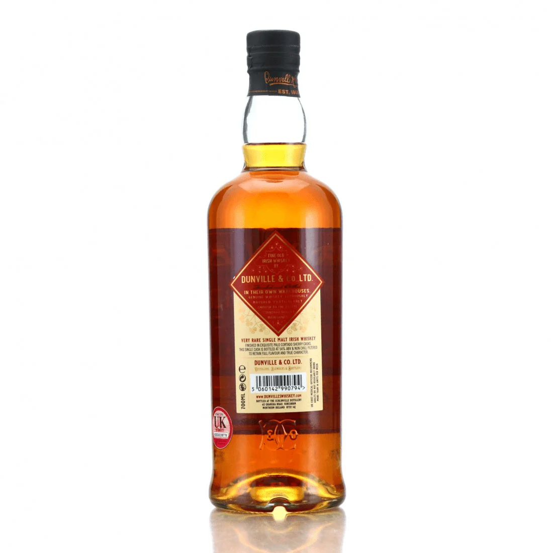 Dunville's VR 18 Year Old Single Palo Cortado Cask 70cl - Image 2